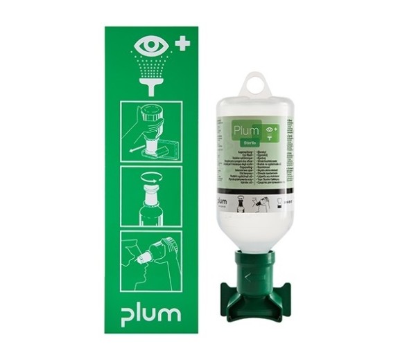 PLUM acu skalošanas stacija ar vienu pudeli